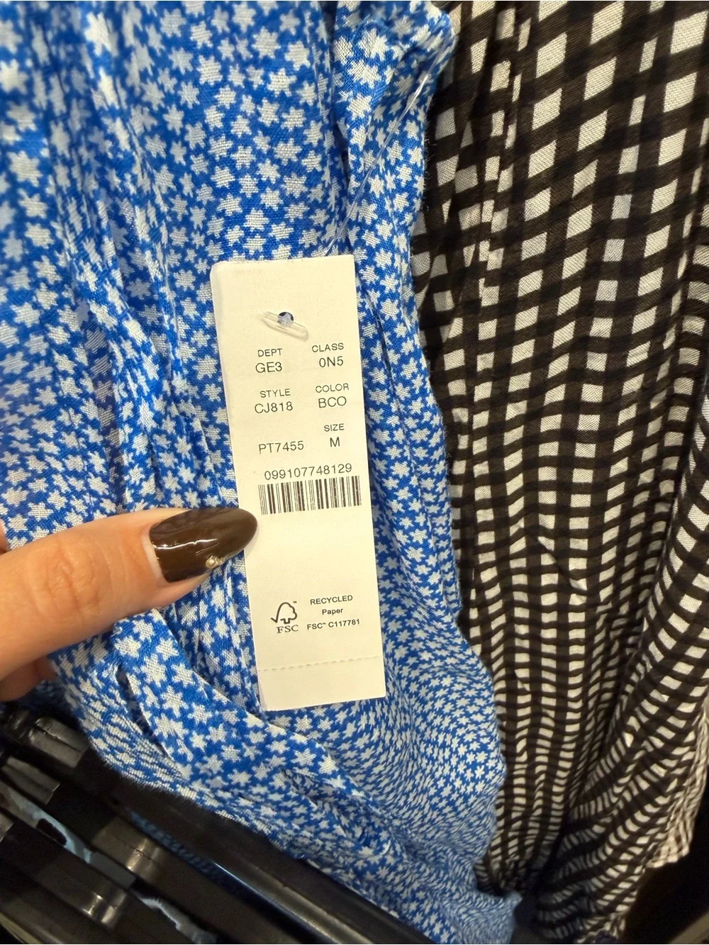 J. Crew Light Blue Halter Side Tie Ramie